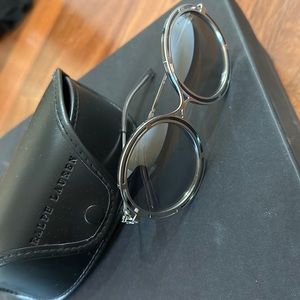 Ralph Lauren Silver circle sunglasses women’s